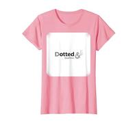 Punteggiato e Intrigante: Elegante Arte di punteggiatura per Gli Amanti delle Parole Maglietta, Donna, Rosa, L