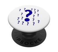 Punteggiatura dei punti interrogativi, multipla PopSockets PopGrip Adesivo