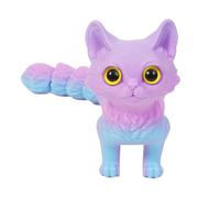 Punteggio Fidget stampato in 3D - Figura mobile Cat Fidget in movimento | per la decorazione della scrivania | Regalo del festival di compleanno per le vacanze per adulti e bambini