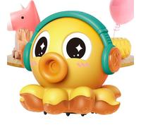 Punteggio Octopus elettrico - Umidificatore animale Musical Burning Musical LED, Luce notturna portatile Octopus, atmosfera dolce, tavolo da letto salato per la camera da letto della scuola materna