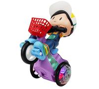 Punteggio Per Auto Acrobazie - Auto Telecomandate Per Bambini | Luci Fresche Rotanti A 360 Gradi | Game Musicale Dinamico Musicale A 360 Gradi A Rotazione Per La Scuola Di Viaggio Per La Casa In Età P