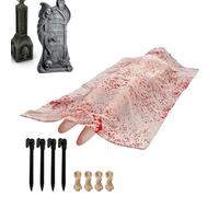 Puntelli cadaveri - Decorazione spaventosa di Halloween, decorazione per cadaveri di Halloween, accessorio di scena spaventoso per feste di Halloween