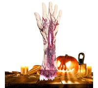 Puntelli di scena per Halloween - Horror mani separate piedi per casa spaventosa, parti sanguinose del corpo, decorazione per il pavimento, per feste horror, escape Rooms, produzione media