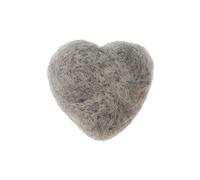 Puntelli fotografici per neonati, realizzati a mano, in feltro di lana, a forma di cuore, per studio fotografico in lana