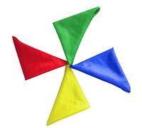 Puntelli magici Quattro Colori Sciarpa di Seta Cambiare Colore Seta Hanky Trucco Magico Puntelli Trattamento intelligente