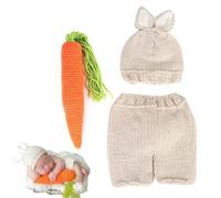 Puntelli per fotografia per neonati in tre pezzi, puntelli per servizi fotografici per bambini per abiti da foto per neonati