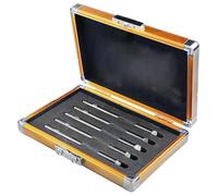Puntelli Per La Durezza Mohs (confezione Da 5/5-9), Tester Per Graffi, Con Scatola Di Conservazione, Kit Per L'identificazione Di Minerali Industriali,Yellow