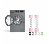 Puntello magnetico per porta con rondella a carico anteriore, con dischi adesivi in metallo e molla flessibile, per prevenire gli odori, confezione da 2, multicolore, regalo per l'organizzazione della