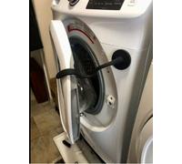 Puntello magnetico per porta della lavatrice a carico anteriore, mantiene la porta della lavatrice aperta, puntello flessibile si adatta alla maggior parte delle lavatrici