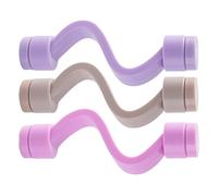 Puntello per porta della rondella magnetica, Puntello per porta della rondella caricamento frontale,Fermaporta magnetico di sicurezza per asciugatrice - 3 pezzi di supporto per porta della lavatrice