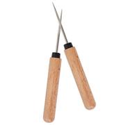 Punteruolo da cucito in pelle, multiuso, 2 pezzi, per progetti fatti a mano, professionisti, hobbisti, adulti, donne, casa, arte, studio, dormitorio