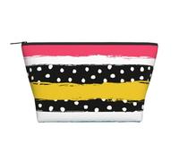 Punti a strisce, Borsa da toilette Borsa per trucco Borsa per cosmetici Borsa da toilette da viaggio portatile