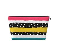 Punti a strisce, Borsa da toilette Borsa per trucco Borsa per cosmetici Borsa da toilette da viaggio portatile