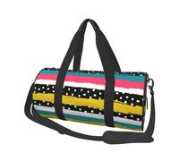 Punti a strisce, Borsone da viaggio di grande capacità Borsa rotonda Borsa da viaggio sportiva Borsa da viaggio Borsa da fitness