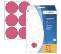 Punti adesivi Herma Ø 50,0 mm rosso chiaro NEW