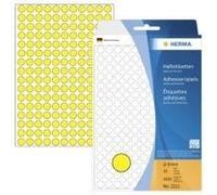 Punti adesivi Herma Ø 8,0 mm giallo NEW