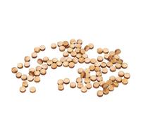 Punti della Tastiera della Chitarra, 100 Pezzi Indicatori di Posizione della Chitarra in Legno D'acero Indicatori di Posizione dei Punti della Tastiera della Chitarra Rotondi 5