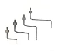 Punti di contatto ad ago tipo Z per indicatori di quadrante con filettatura M2 5, compatibili con micrometro e digimatic per strumenti di test di profondità (B20C10)