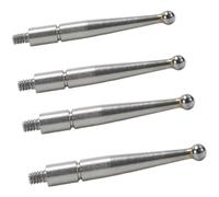 Punti di contatto in carburo for indicatori di test a quadrante confezione da 4, filettatura M1.6 con sfera da 2 mm, compatibile for Mitutoyo serie 513 (513-474 513-454 513-404)