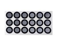 Punti di riferimento riflettenti for target di posizionamento diffuso dello scanner portatile 3D Facile riutilizzabile(12mm 19mm 1000pcs)