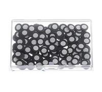 Punti di tracciamento magnetici 3D, Indicatori di posizionamento a riflessione diffusa Bersagli di scansione del punto di riferimento (interno 6,0 mm/esterno 10 mm) Facile riutilizzabile(100pcs)