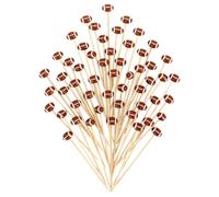 Punti di vista per iniziare, dente di calcio per iniziare | Long Starter Picture Baseball Soccer Cupcake Topper, aggiorna ogni occasione con Eventi sociali e porta le tue voci
