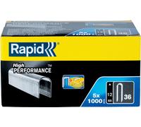 cuce cavo punte divergenti N ° 36 Rapid Agraf - Altezza 10 mm - 5000 Punti Metal