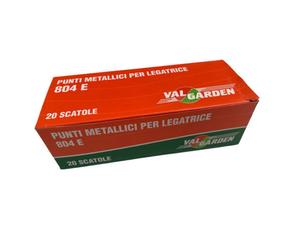 PUNTI GRAFFETTE METALLICI 804E UNIVERSALI PINZA LEGATRICE 20 CONF. DA 5040pz