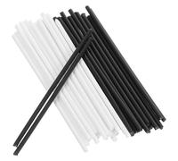 Punti Intarsio Laterali per Basso e Banjo 80 Pezzi ABS | Bianco e Nero, Barre da 1, 5mm, Ricambio Rapido per Banco Liuteria, Visibilità del Tasto