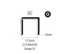 Punti metallici 80/12 Bronzati Romeo Maestri