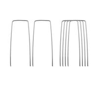 Punti metallici per paesaggi, pali da giardino in acciaio ULIFESTAR, picchetti da giardino zincati, picchetti resistenti per recinzioni, picchetti antiruggine per prato, perni in tessuto per erbacce