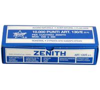 PUNTI METALLICI PER PINZATRICE 6/4 ART 130 E SCATOLA 100 PEZZI GRAFFETTE ACCIAIO