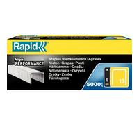 Punti galvanizzati - 13/6 - 6 mm - metallo - Rapid - conf. 5000 pezzi