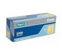 Punti galvanizzati - 13/10 - 10 mm - metallo - Rapid - conf. 5000 pezzi