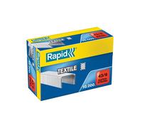 Rapid Punti Super Strong Textile 43/6 in acciaio zincato per tessuti, 10000 pezzi