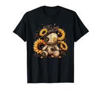 Punti spaventapasseri Girasole Harvest Halloween Maglietta