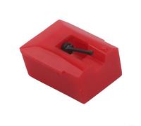 Puntina di ricambio per Audio-Technica AT95E ATN95E, punta ellittica per giradischi LP AT-LP120 (rosso)