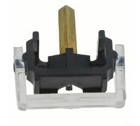 Puntina di ricambio per giradischi M44G M44-7 M55E, compatibile con modelli M55E, M44-7, M44G, in alluminio e plastica