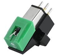 Puntina per Giradischi, Puntina in Vinile, Suono Nitido, Compatibilità Accurata a 3 velocità, Professionale per Giradischi in Vinile per Cartuccia Puntina