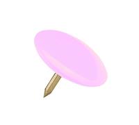 Puntine - 500 pezzi in 10 confezioni da 50 - Puntine colorate Rosa