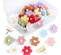 Puntine decorative 50Pcs Resina Pushpin Sughero Bacheca Pollice Puntine Per Ufficio Scuola Bollettino Puntine Decorative Push Pins Per Schede