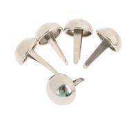 Puntine for tappezzeria, puntine da disegno, decorative for mobili, 100 pezzi di chiodi for in argento, for, a testa tonda con cupola(12x19mm)