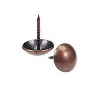 Puntine for tappezzeria, puntine da disegno, decorative for mobili, 40 pezzi di chiodi for, testa 16 mm, rotonde antiche, tono rame