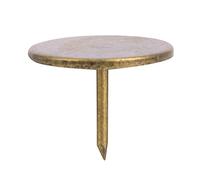 Puntine per Tappezzeria, Strumento per Rivetti, Puntine a Testa Zigrinata, 100 Pezzi Chiodo per Tappezzeria Testa Piatta Ciano Bronzo Ferro Decorativo Perno Divano Accessori per Mobili(19mm*15mm)