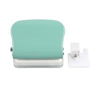 Puntino a 5 fori Punzer Portatore compatto Punteggiatore A4 A5 B5 Notebook Scrapbook Veratile Foro Pinker (Verde)