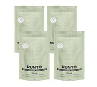 PUNTO - Caffè di Specialità 250 g - 100% Arabica macinato - Miscela di America Latina ed Etiopia - Aroma Citrico e Floreale - Gusto Fruttato e Corpo Medio (Confezione da 4)