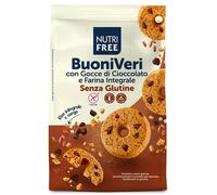 Biscotti Integrali Senza Glutine BuoniVeri con Gocce di Cioccolato - N