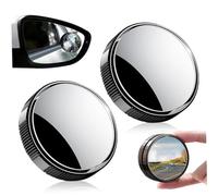 Punto cieco dello specchietto laterale da 2 pezzi, specchietto retrovisore convesso grandangolare, per la sicurezza di guida dell'auto