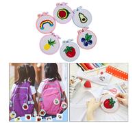Punto croce Kit Ideale Per Principianti Bambini I Bambini con la Frutta