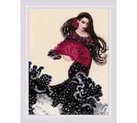 Punto croce Riolis "Mattina in campagna", schema di conteggio